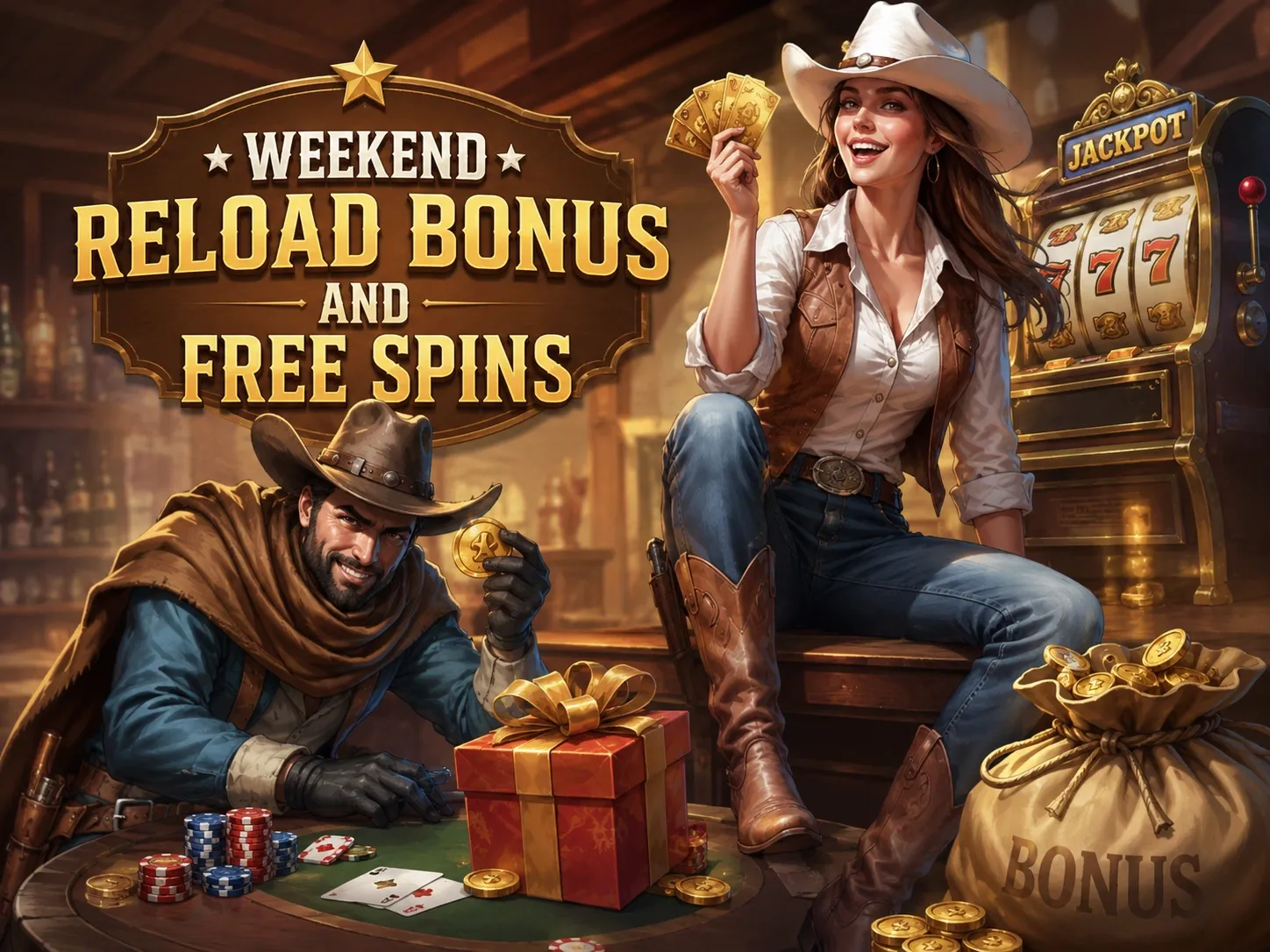 Weekend reload bonus and fs