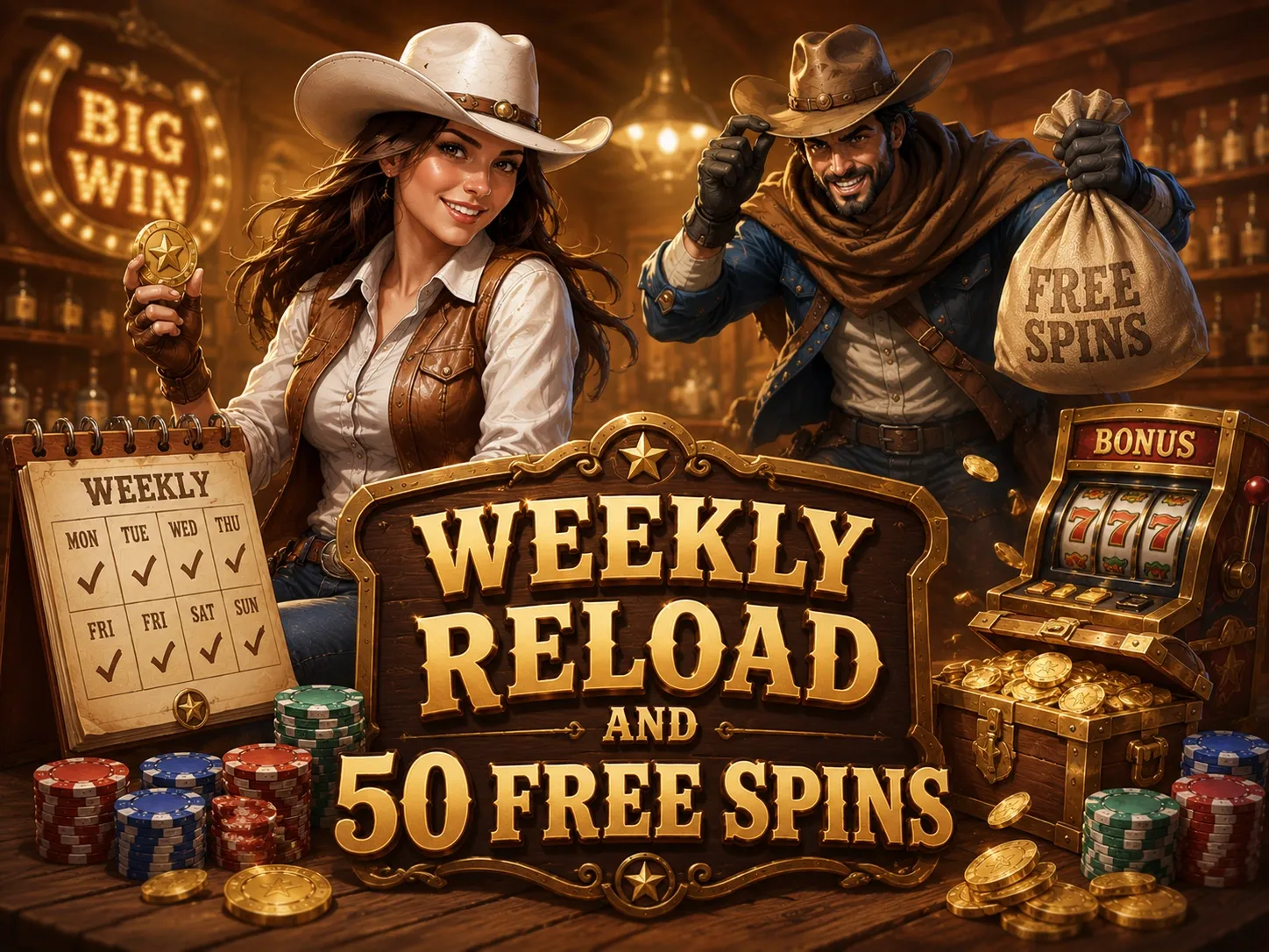 Weekly reload 50 fs